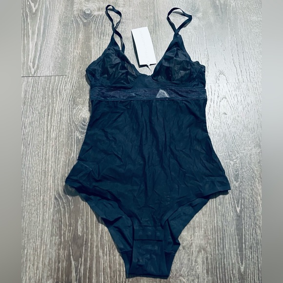 STELLA MCCARTNEY***Navy Grace Glowing Bodysuit***Small $135 - Picture 2 of 8